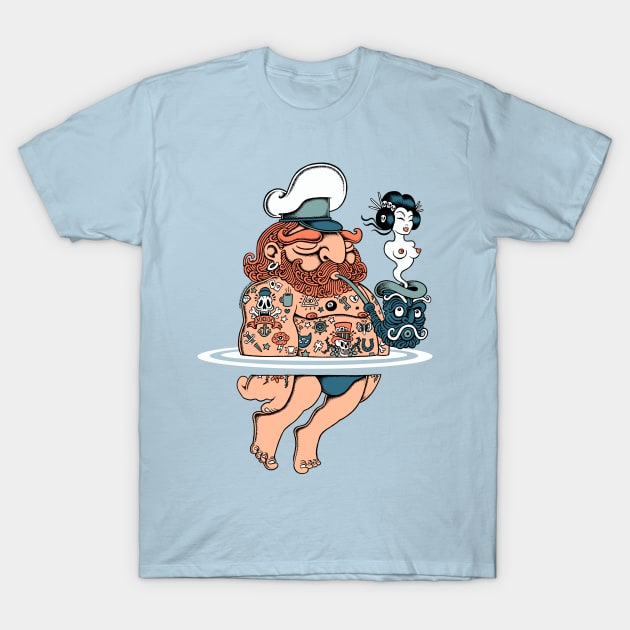 Summer Sailor T-Shirt by Copenhagen Poster